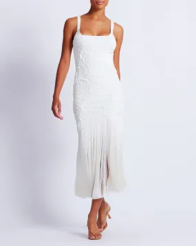 Jacquard Fringe Maxi