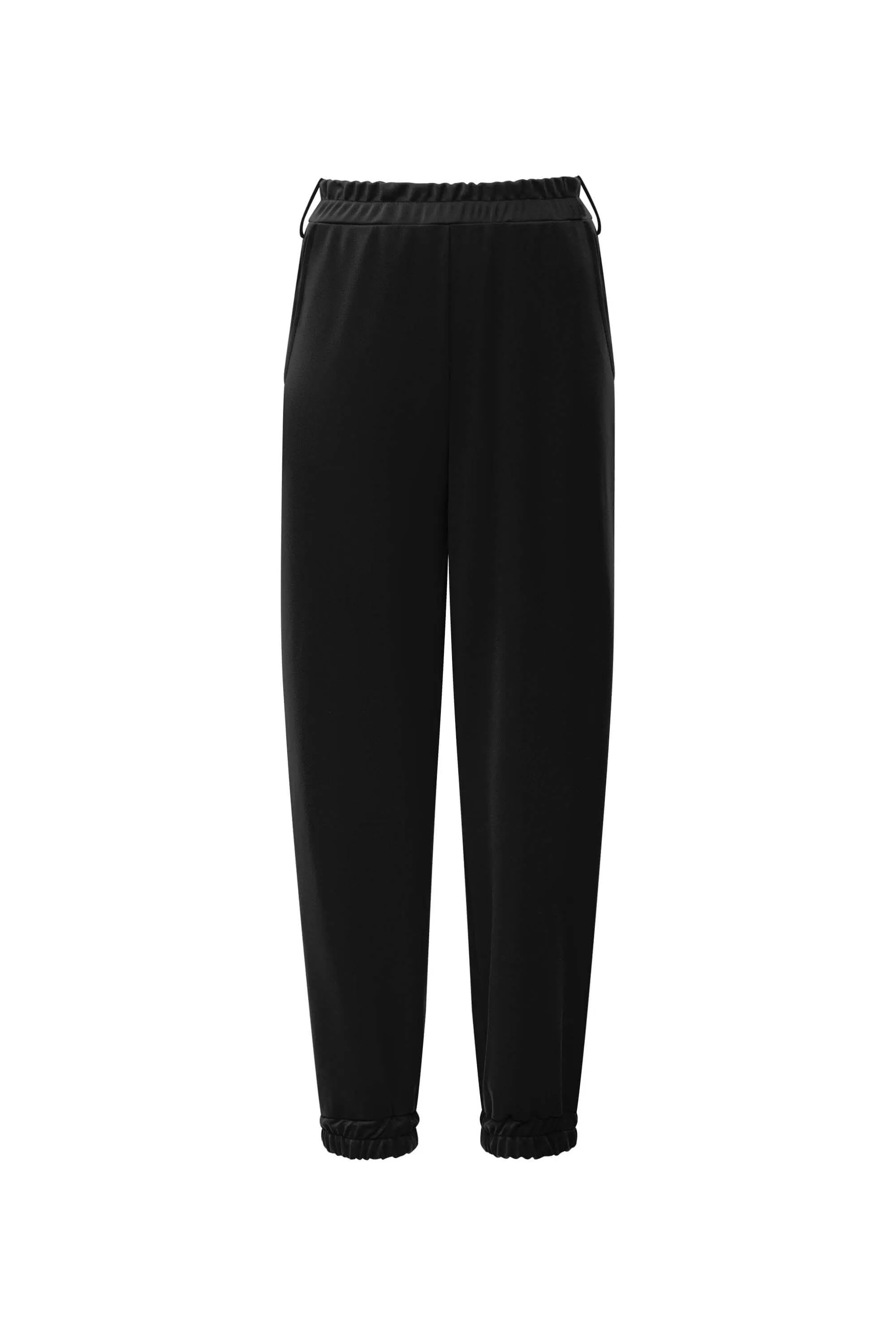 Jersey Black Trousers