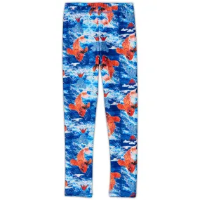 Koi Fish Sunblocker Leggings UPF 50 