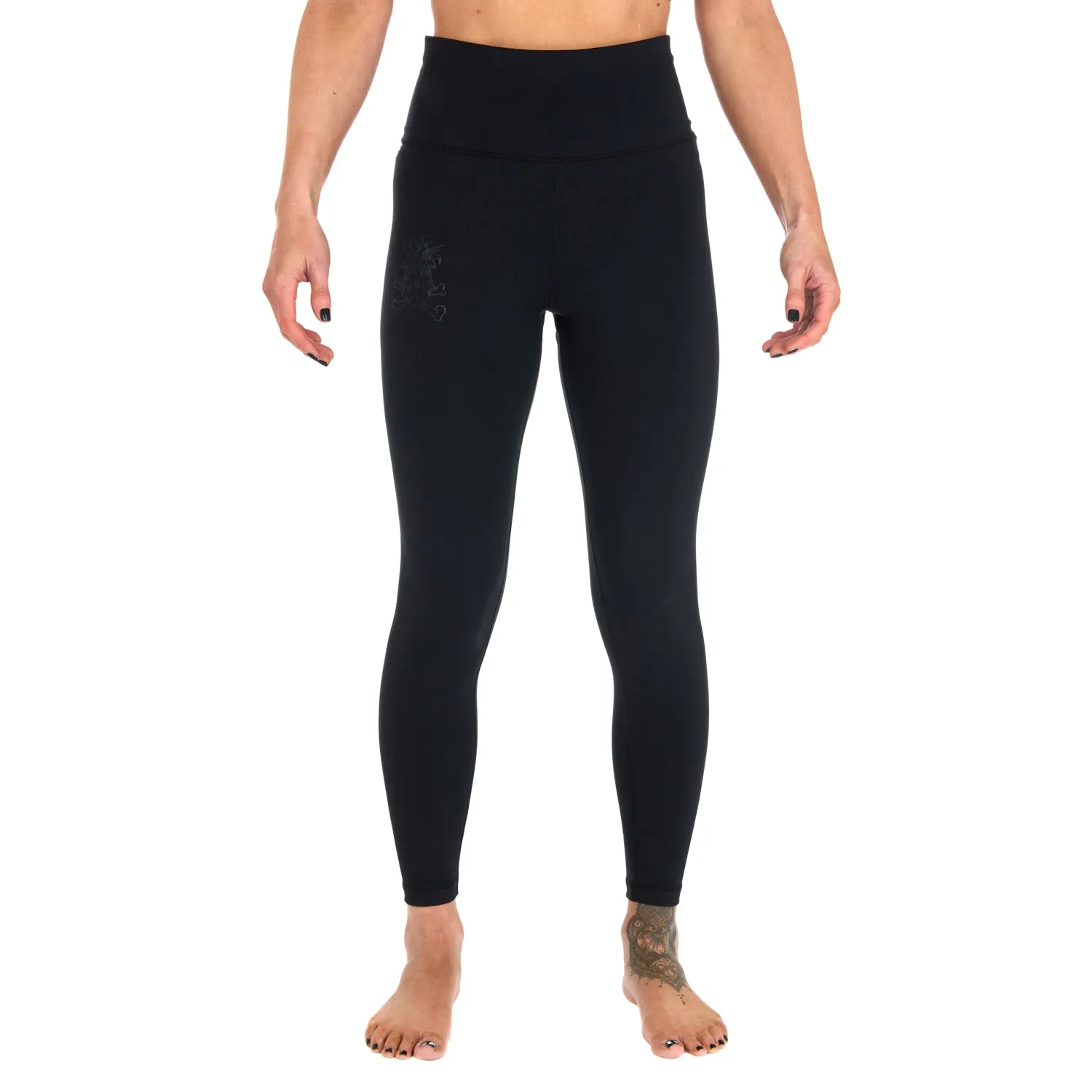 Ladies REORG Pineapple Leggings - Black