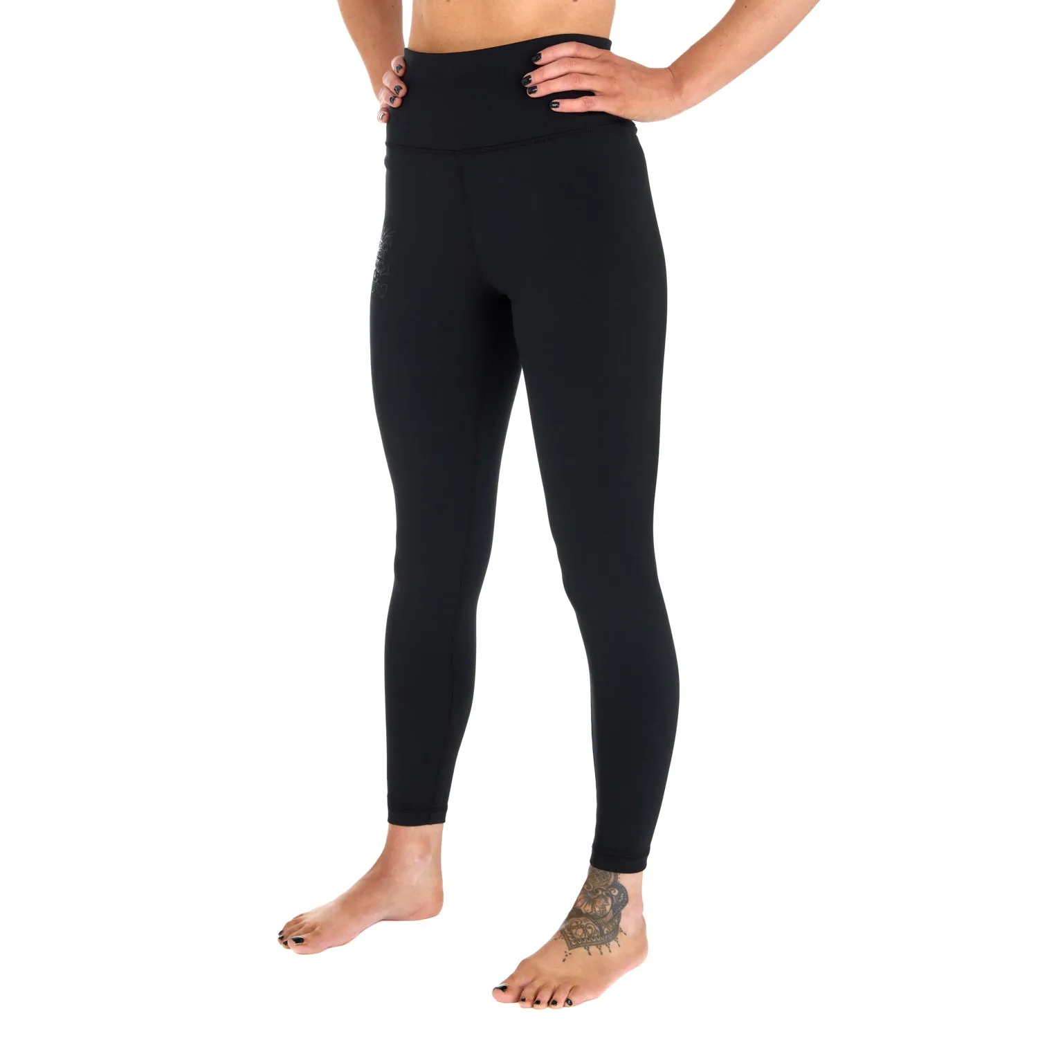 Ladies REORG Pineapple Leggings - Black