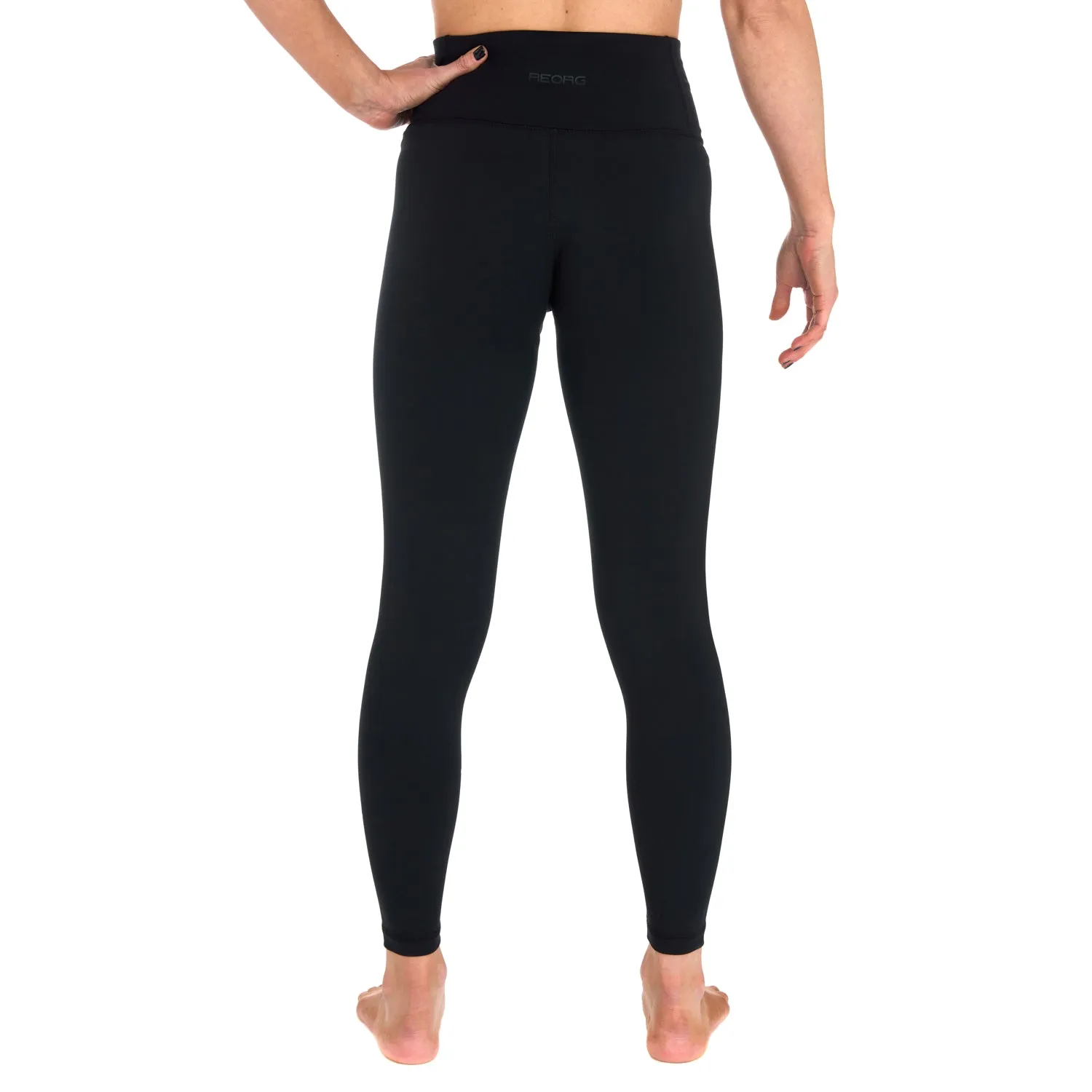 Ladies REORG Pineapple Leggings - Black