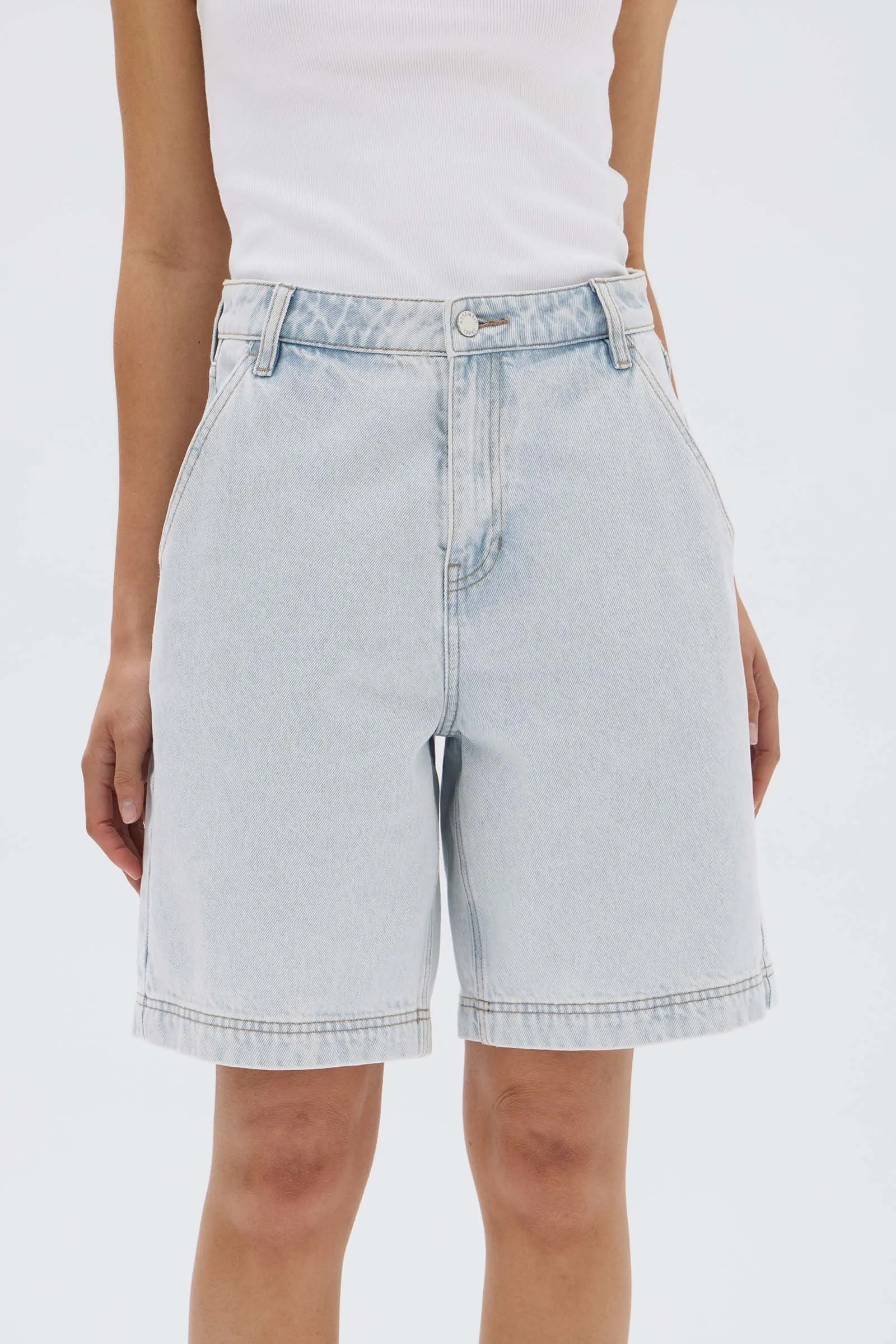 Longline Denim Short