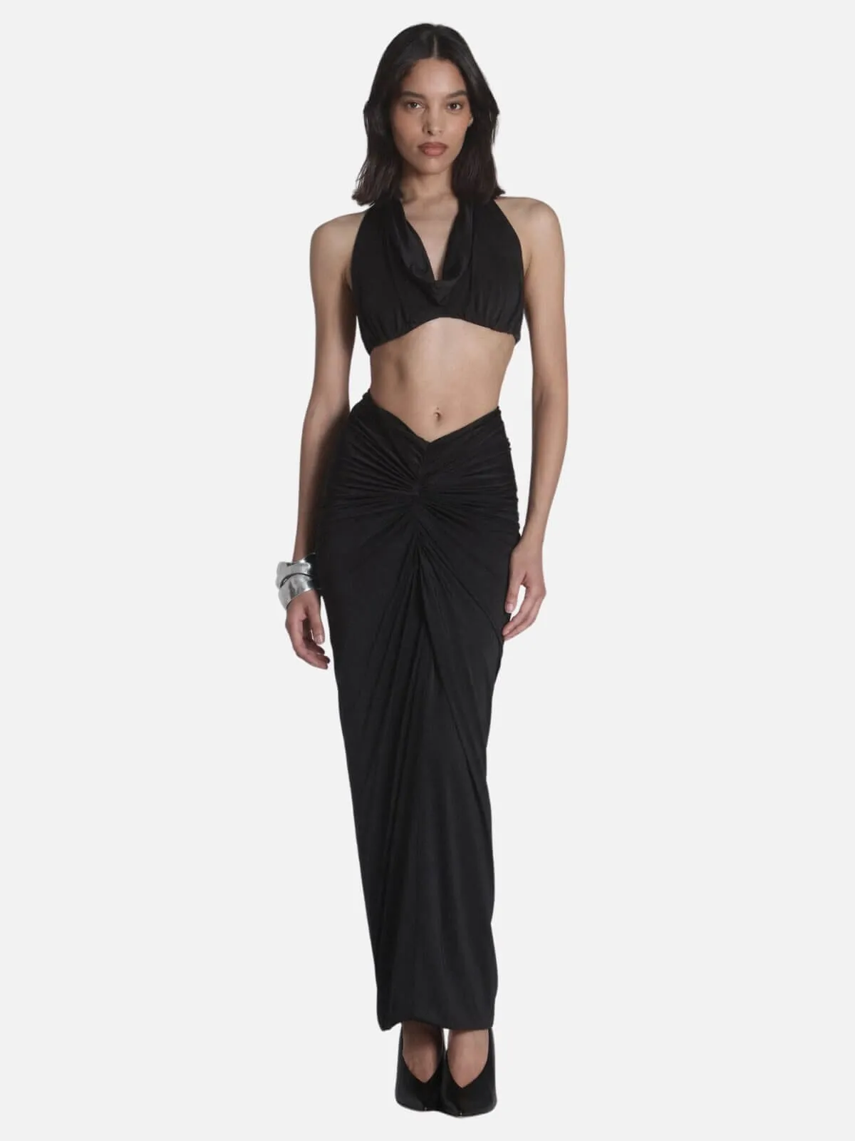 Manhattan Maxi Skirt - Black