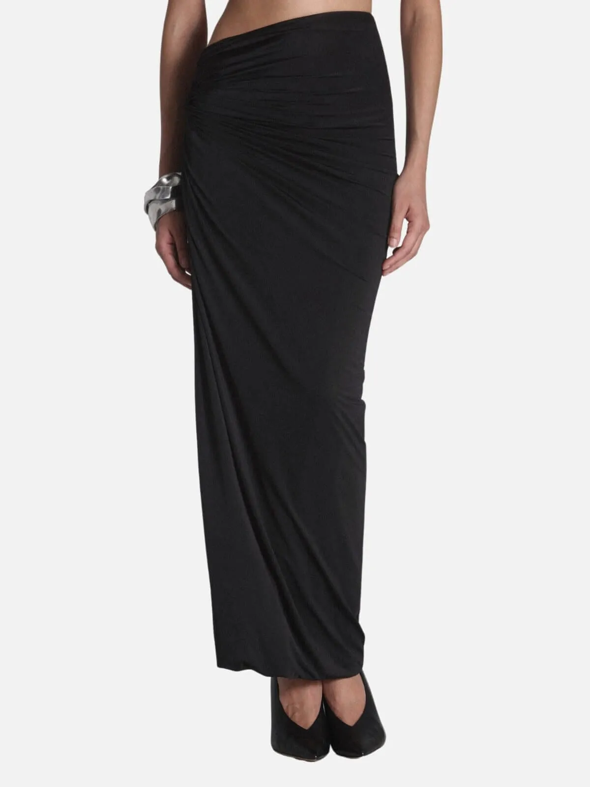 Manhattan Maxi Skirt - Black