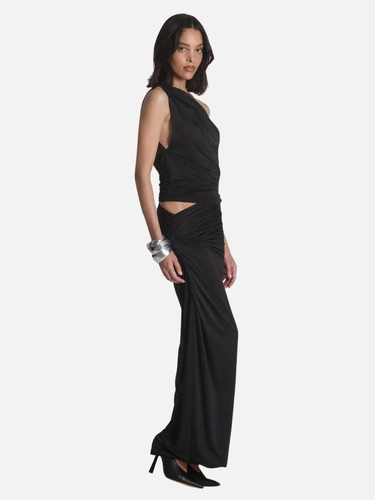 Manhattan Maxi Skirt - Black