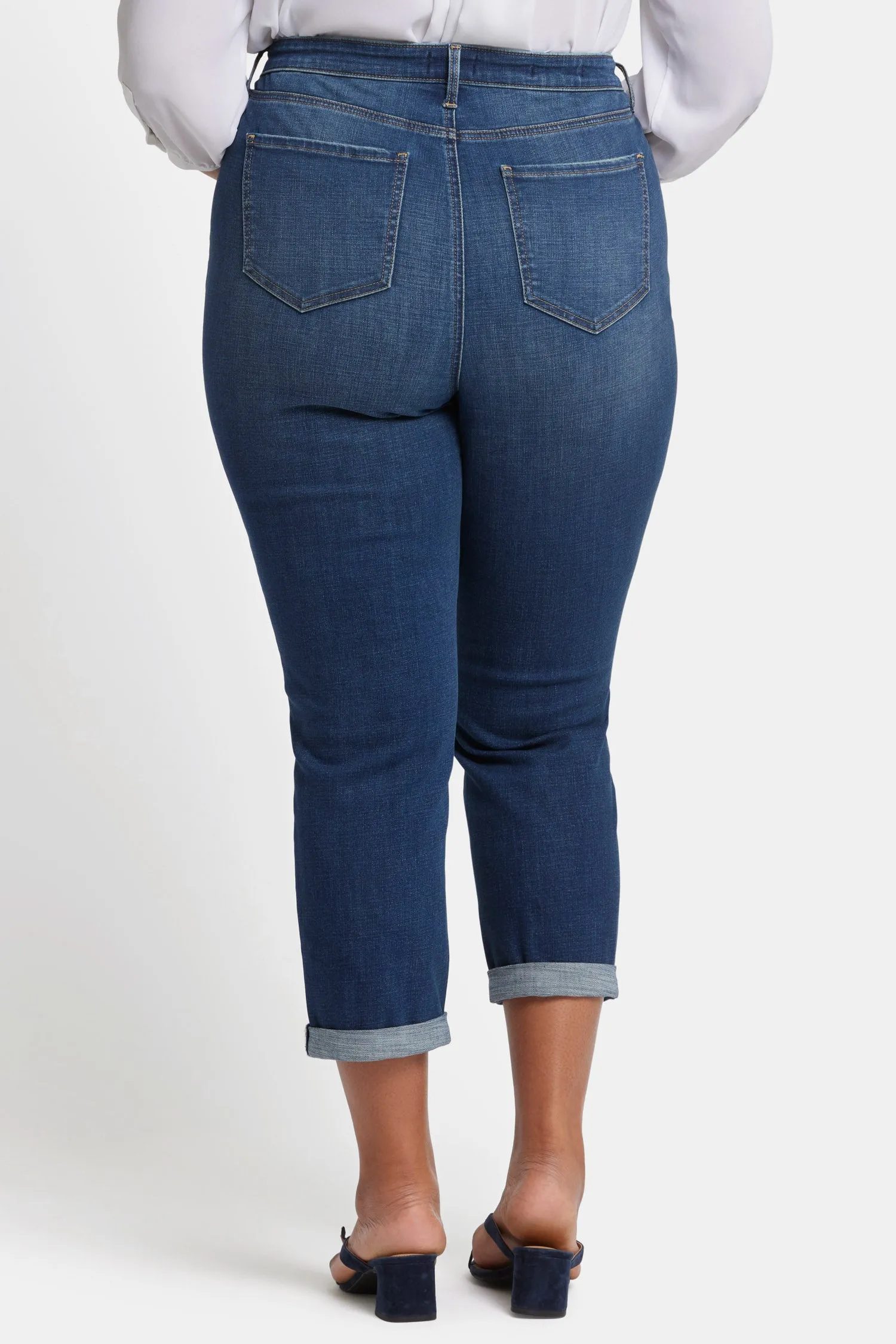 Margot Girlfriend Jeans In Plus Size - Olympus