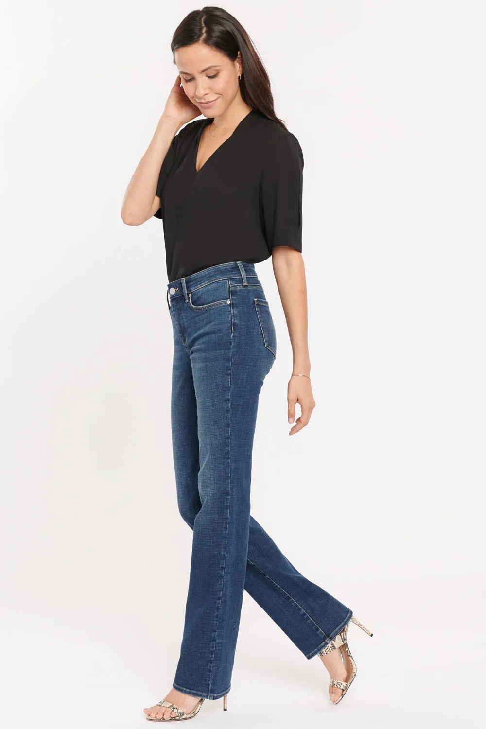 Marilyn Straight Jeans In Petite - Marcel