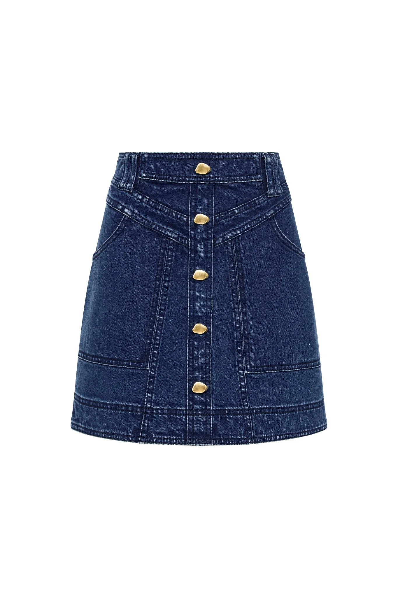 May Denim Mini Skirt