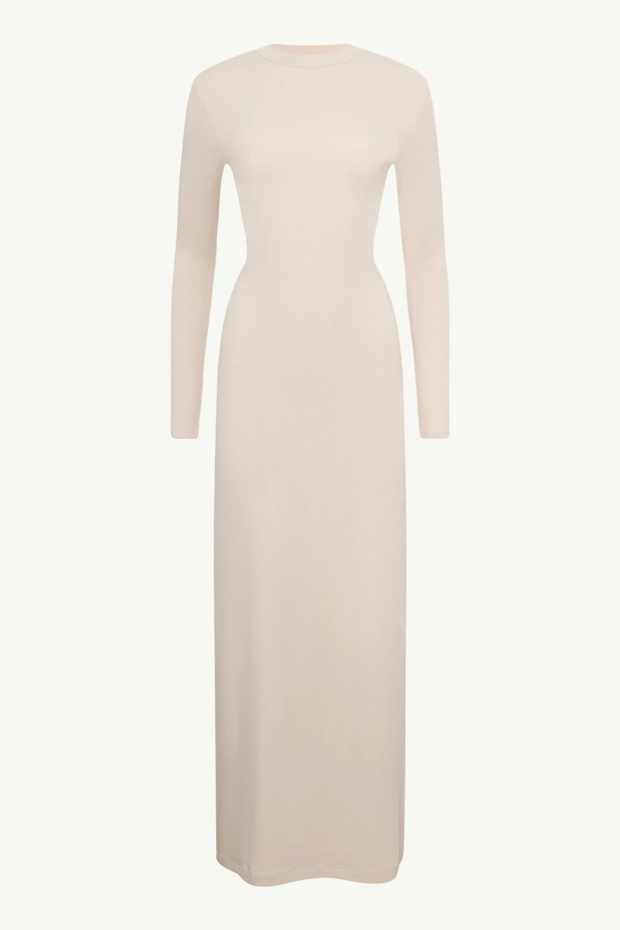 Melissa Jersey Maxi Dress with Wrap Skirt - Stone