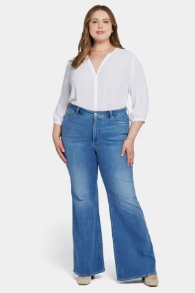 Mia Palazzo Jeans In Plus Size - Fairmont