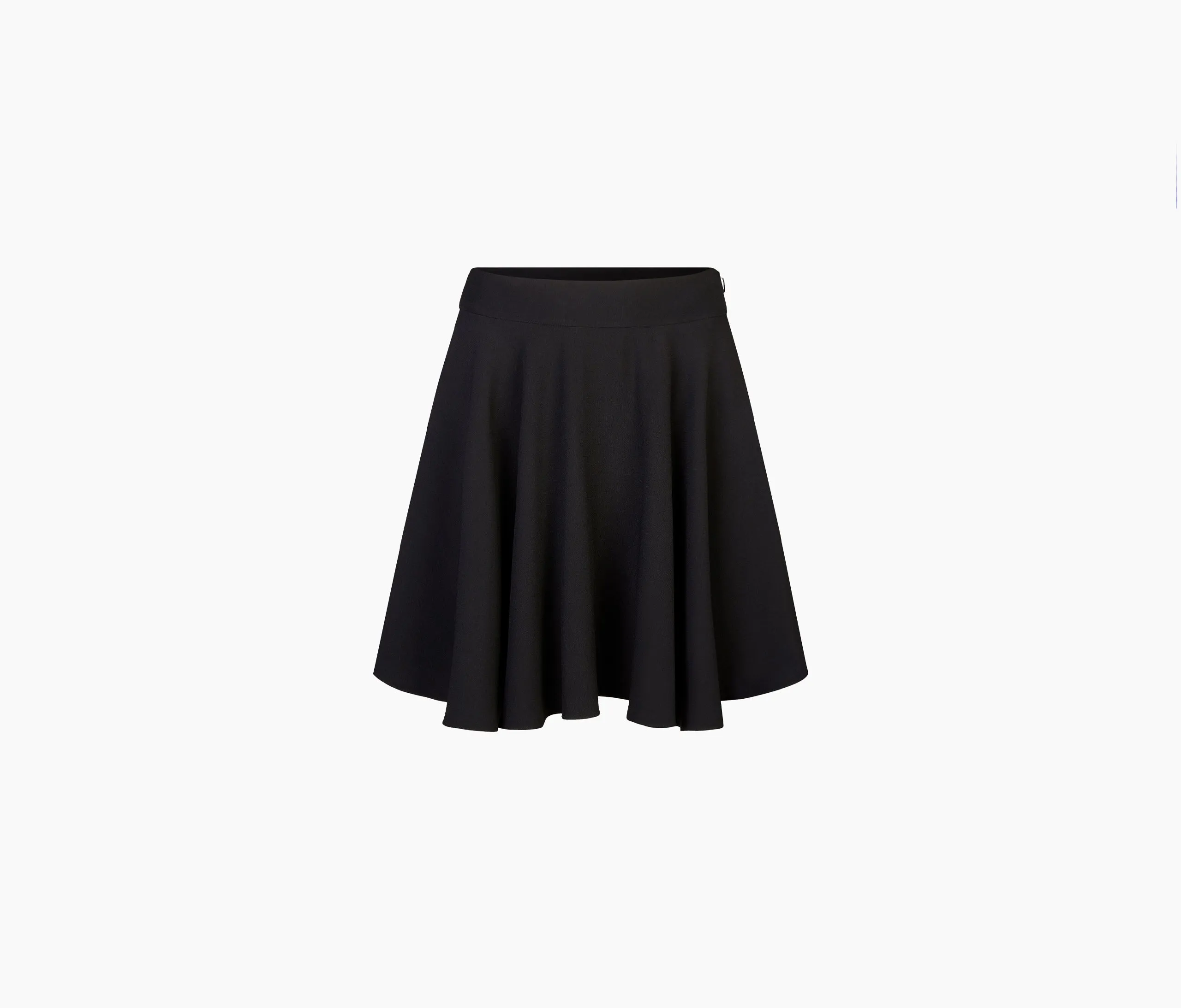 MINI CADY SKATER SKIRT BLACK 23ACJU011AC0123U9000