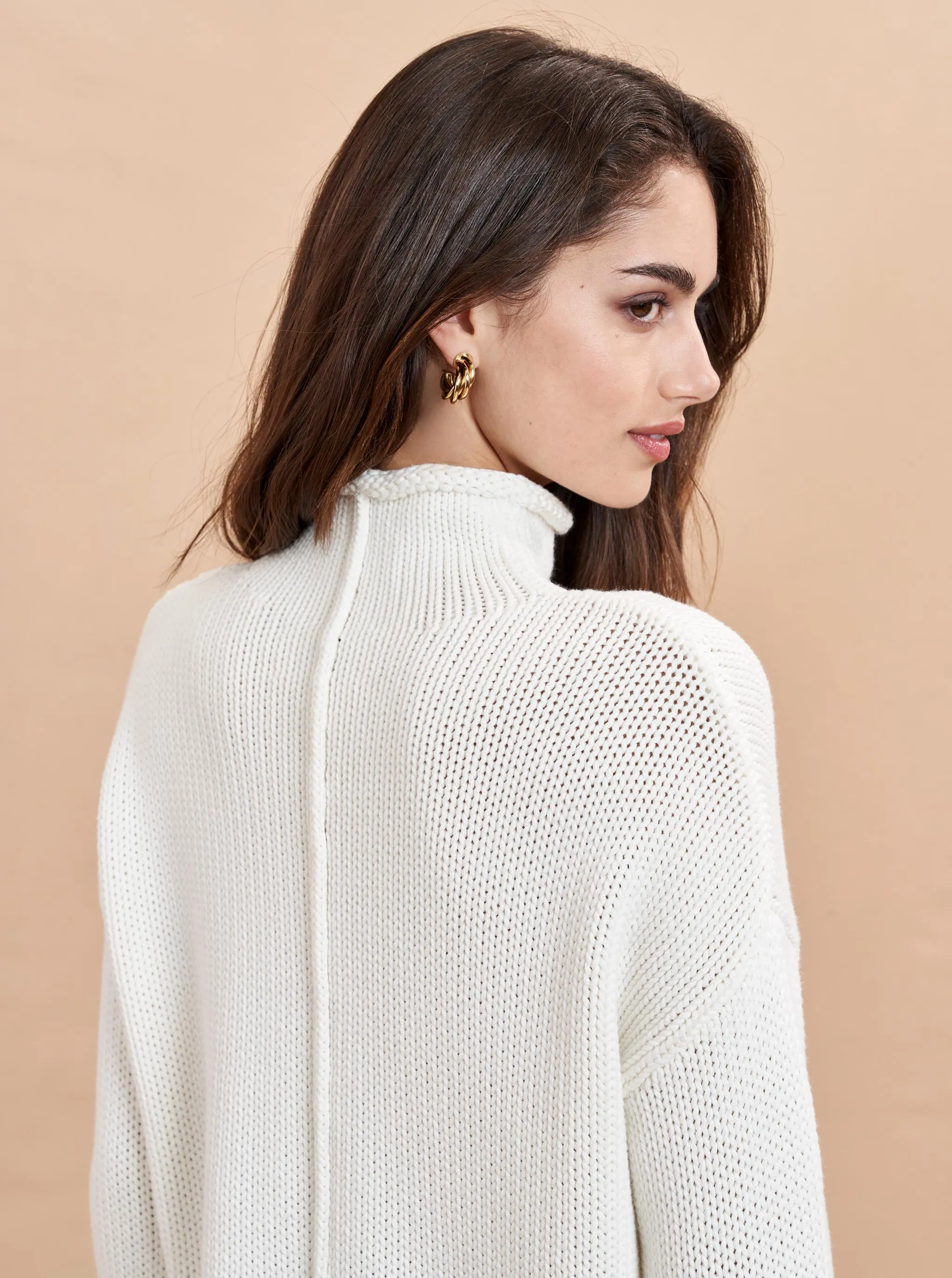 Mock Neck Marina Sweater