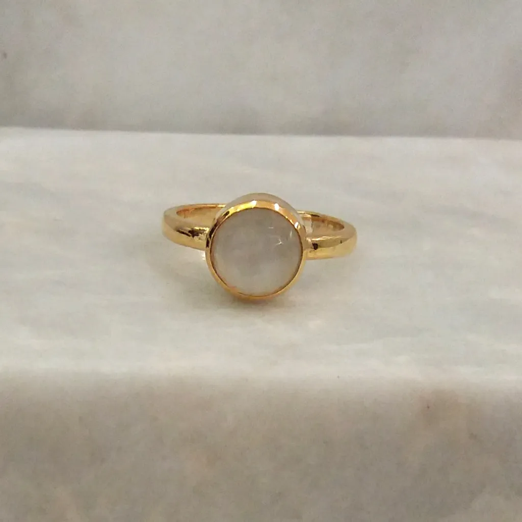 Moonstone Maxi Ring