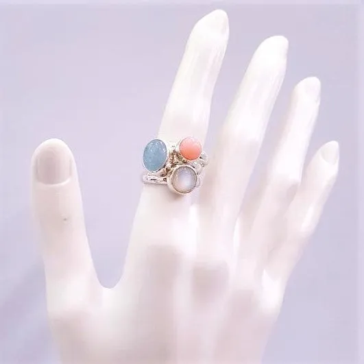 Moonstone Maxi Ring