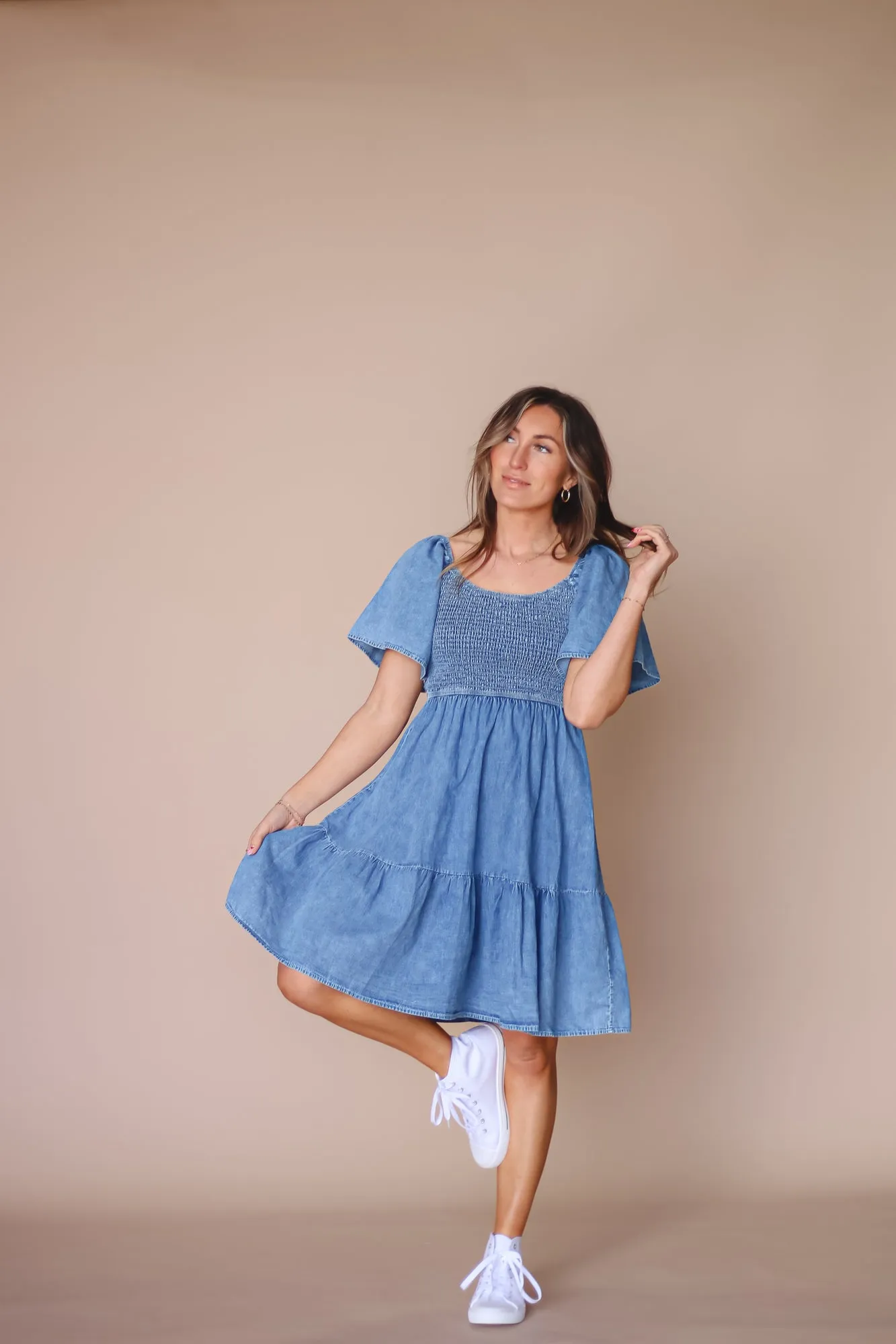 Penny Denim Dress