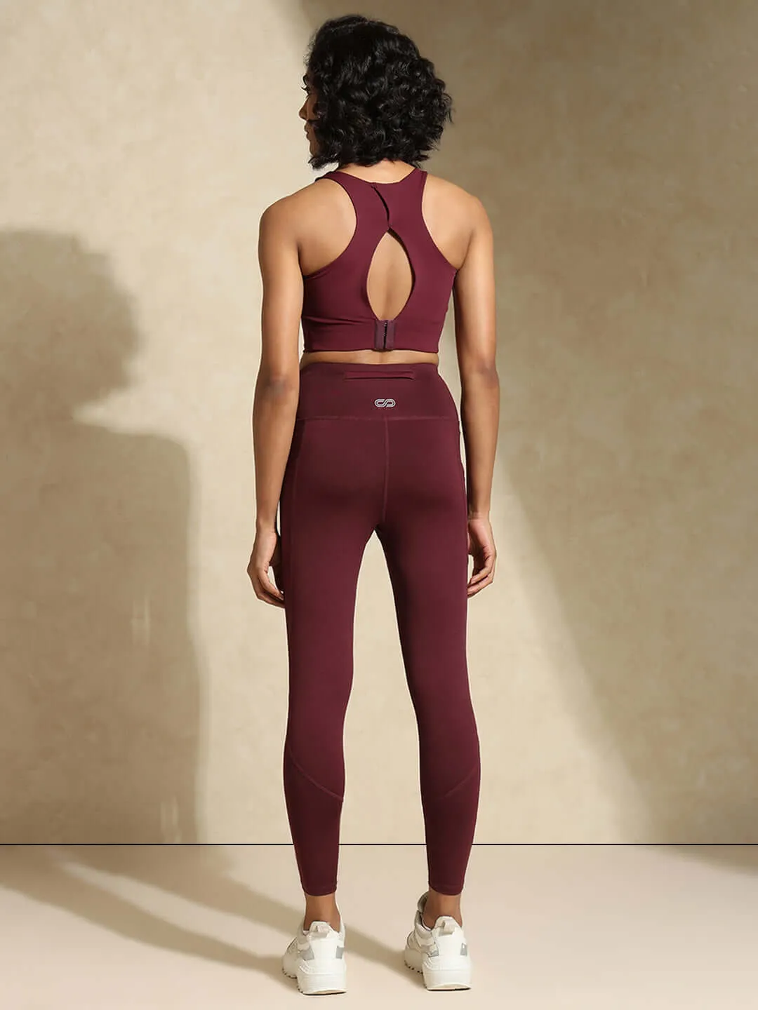 Plum High Impact Action Bra & Aura Leggings