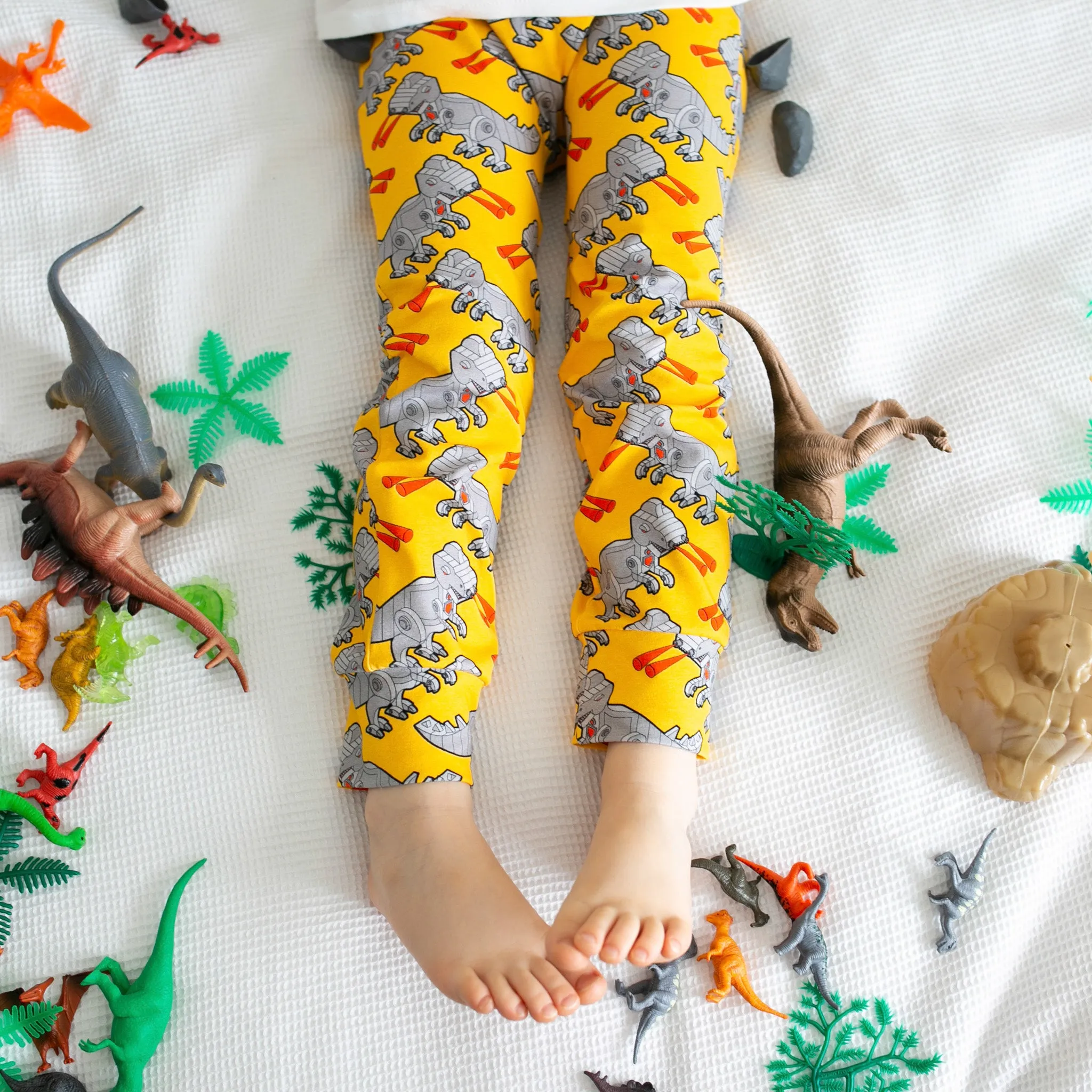 Robot dino print Child & Baby Leggings