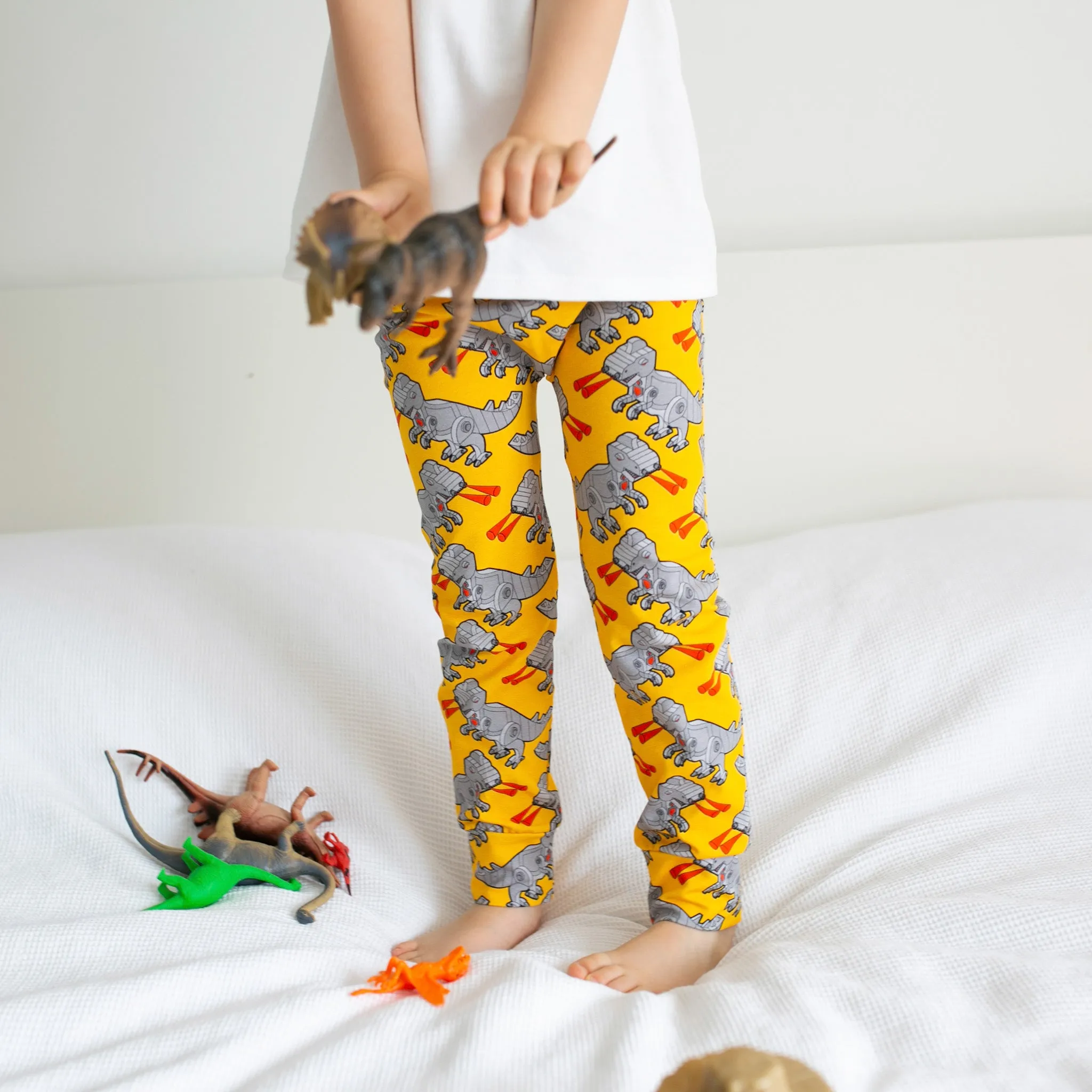 Robot dino print Child & Baby Leggings