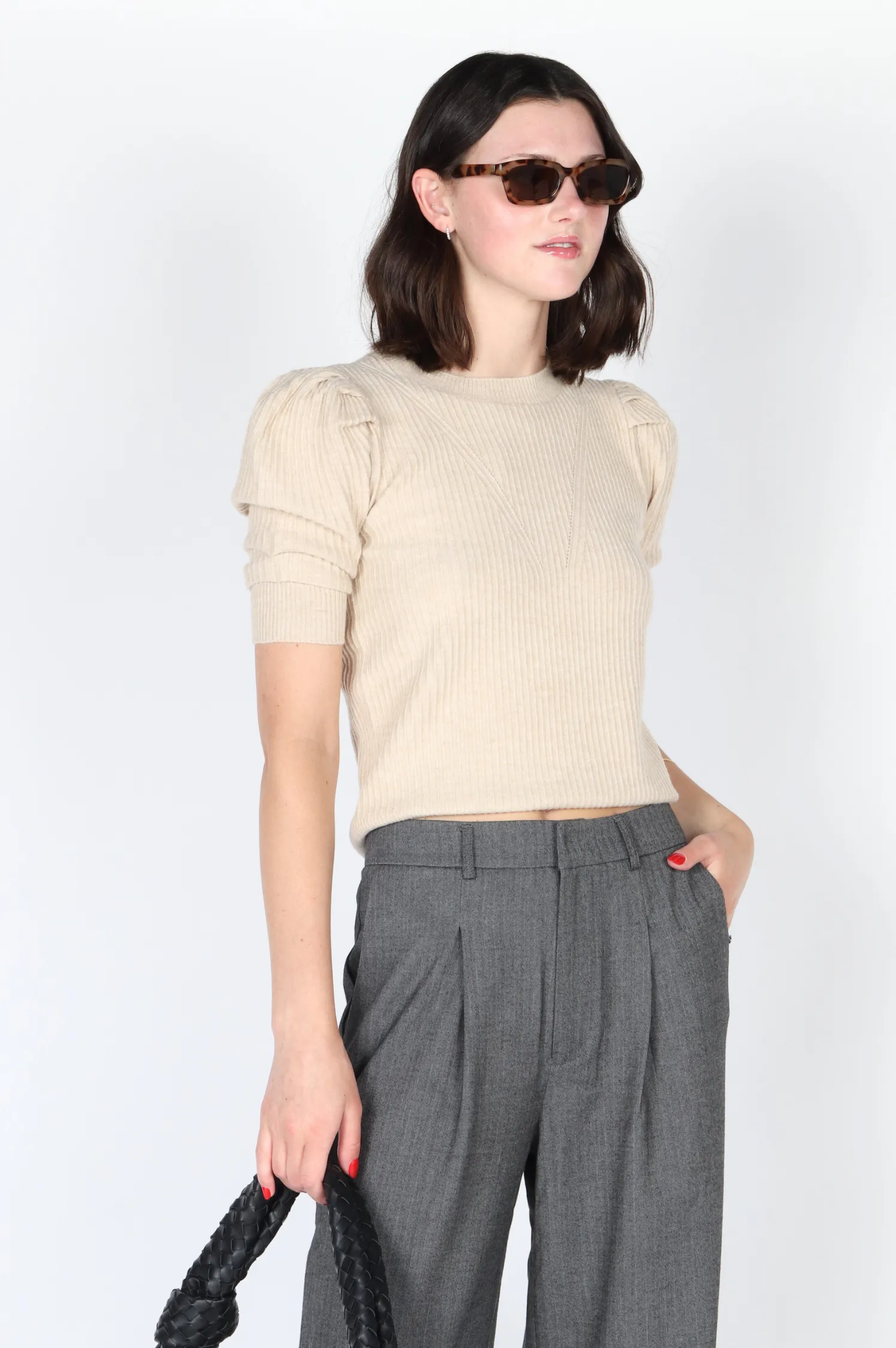 Ruiza Sweater Knit Top