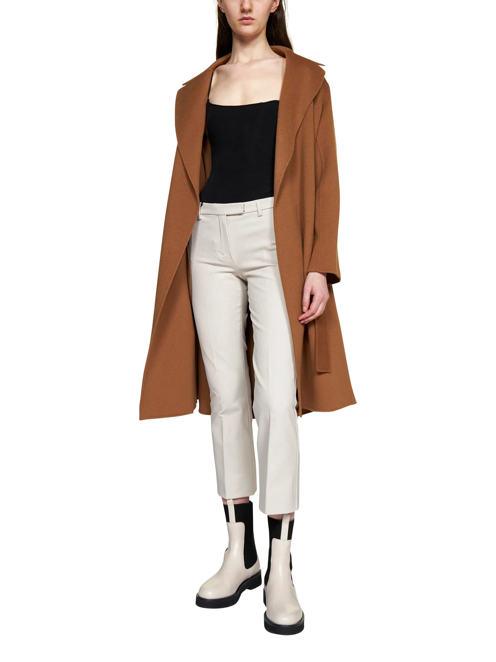 'S Max Mara High Waist Cropped Trousers