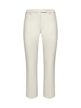 'S Max Mara High Waist Cropped Trousers