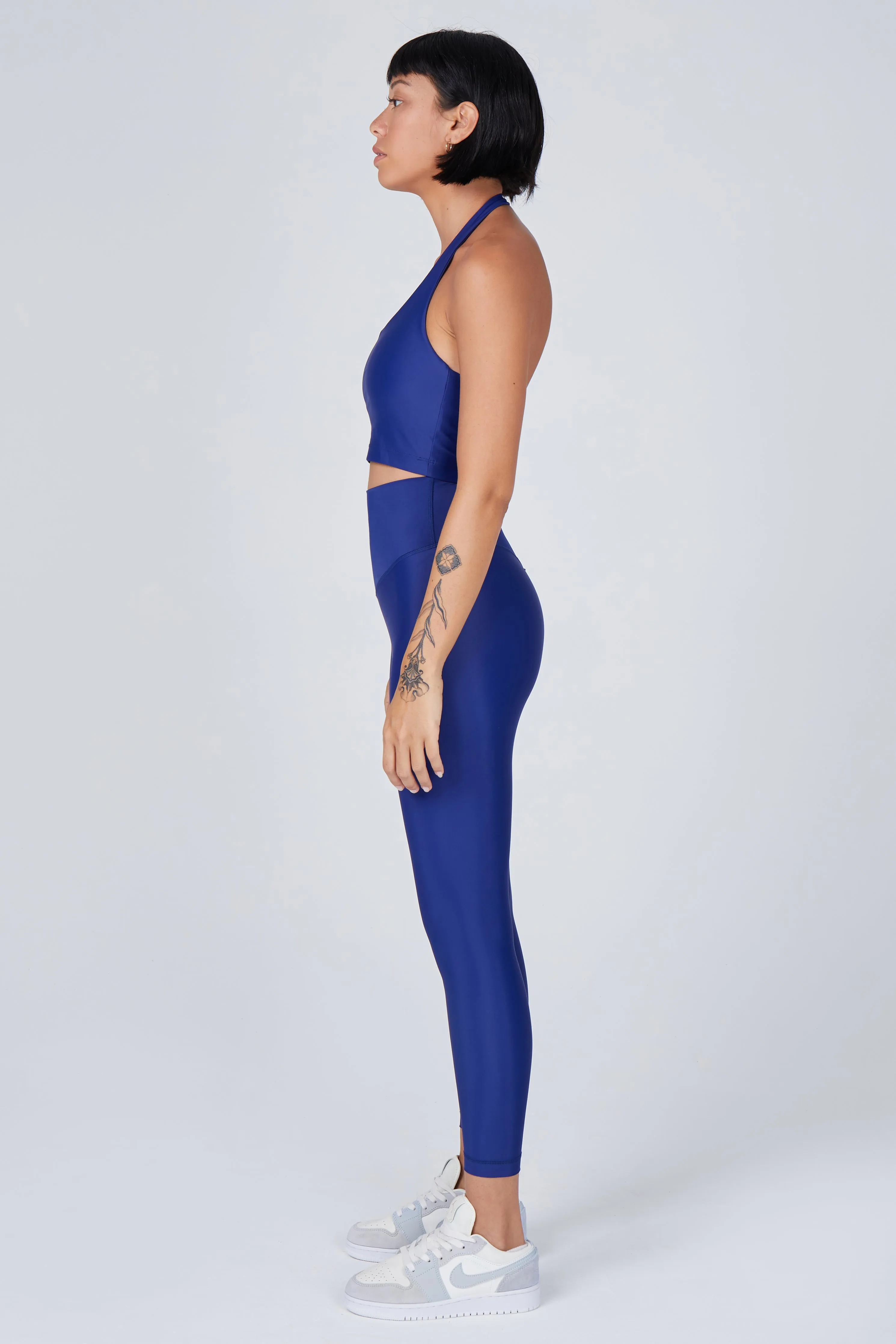 Sage High Waisted Leggings | Recycled Nylon | Royal