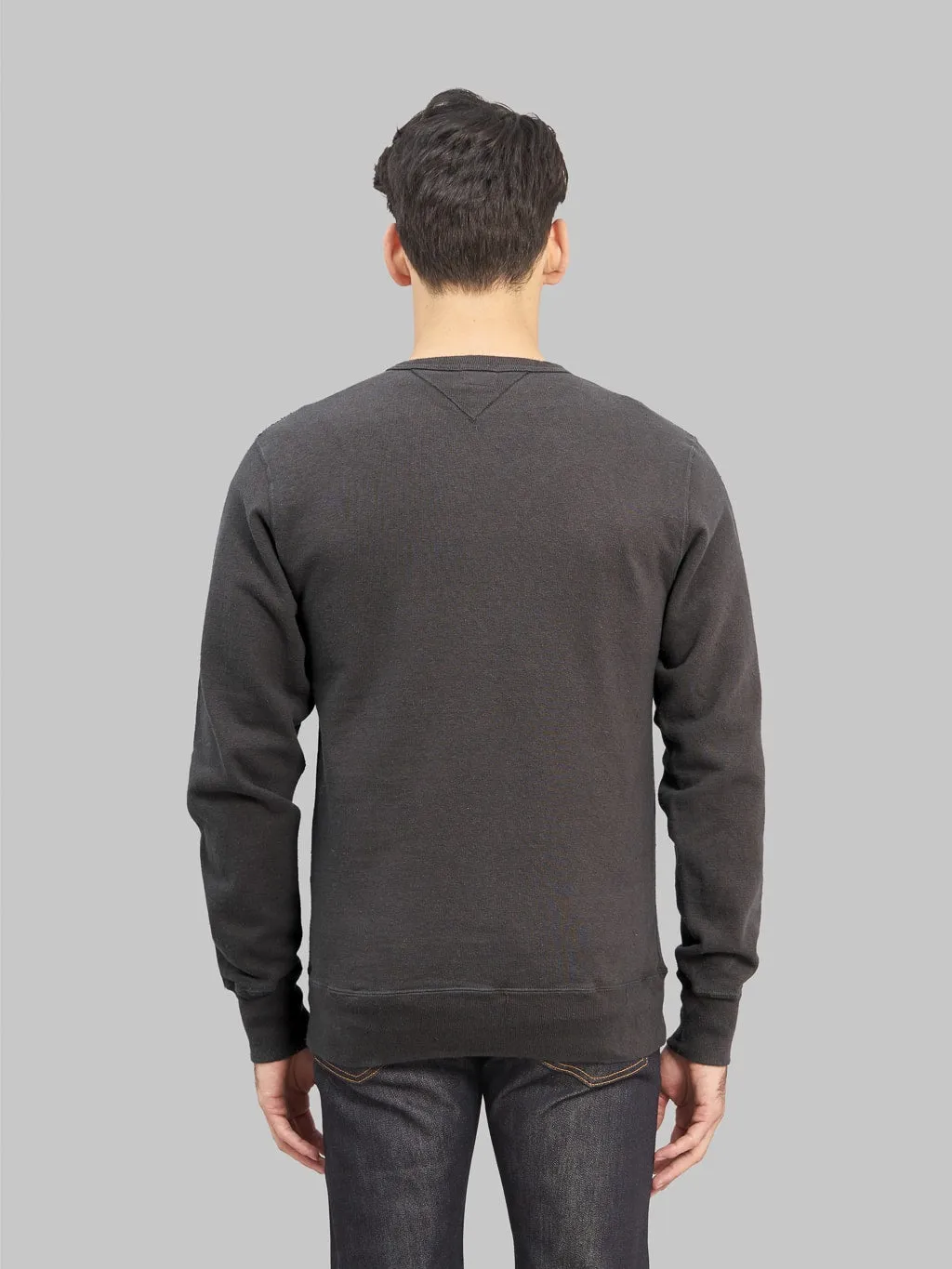 Samurai Jeans SWS-SC01 Japanese Cotton Sweatshirt Kuromame