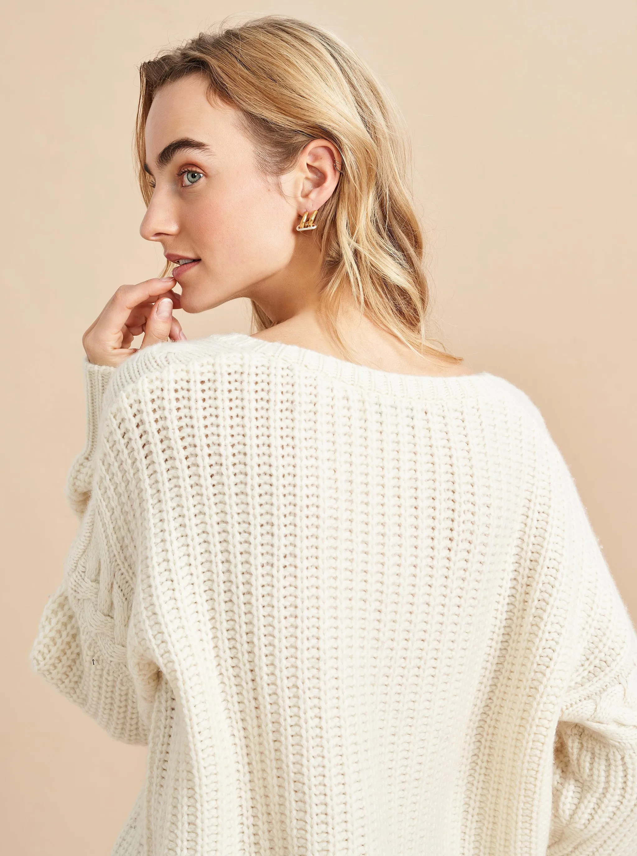 Scotia V Neck Sweater