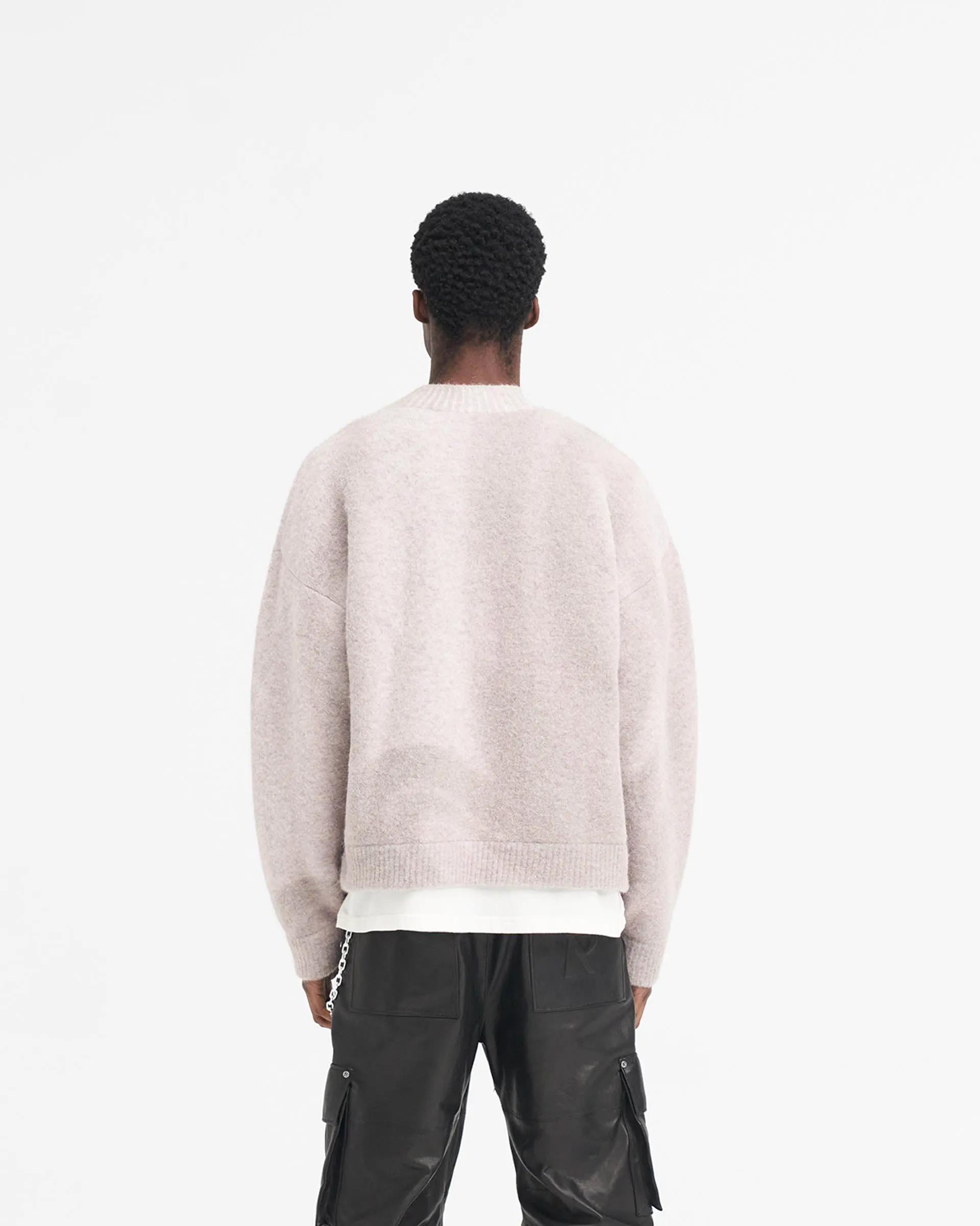 Sprayed Horizons Sweater - Washed Taupe