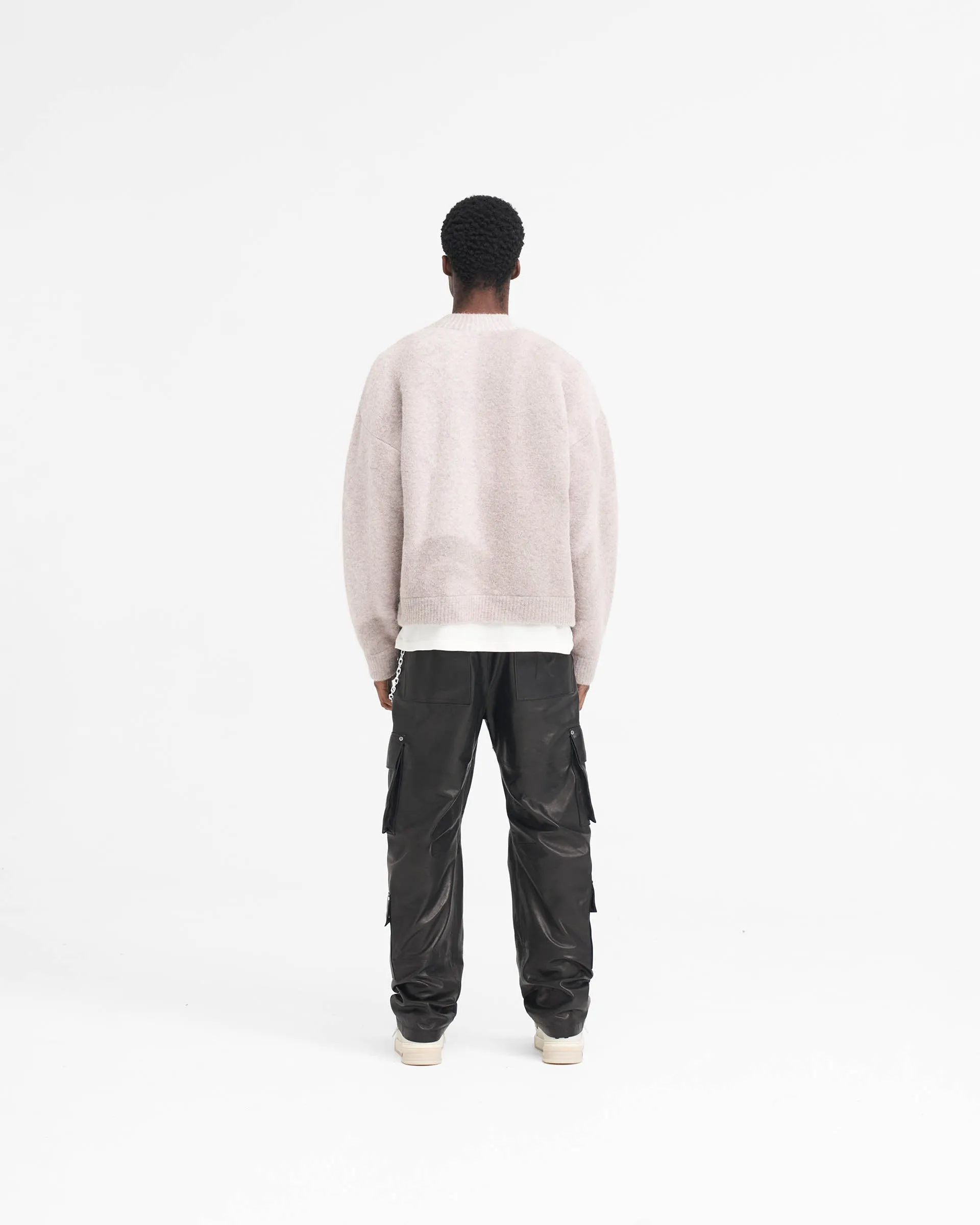 Sprayed Horizons Sweater - Washed Taupe