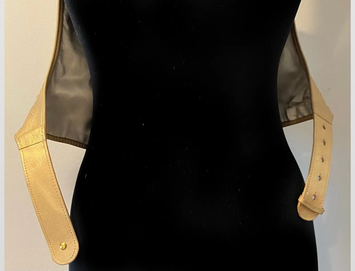 'Stayin’ Alive' Gold Halter Top