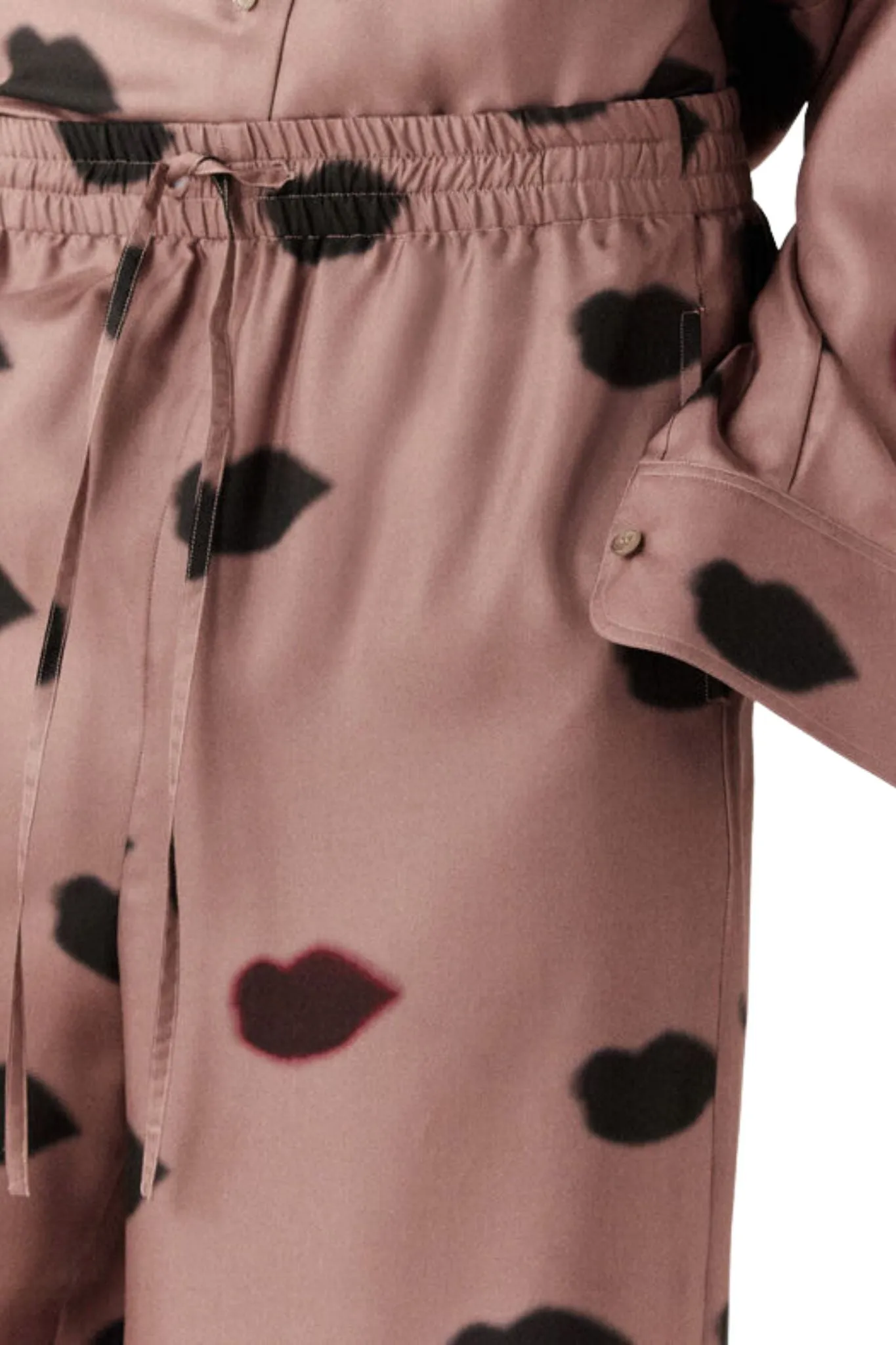 Stella McCartney Lips Print Pajama Trousers