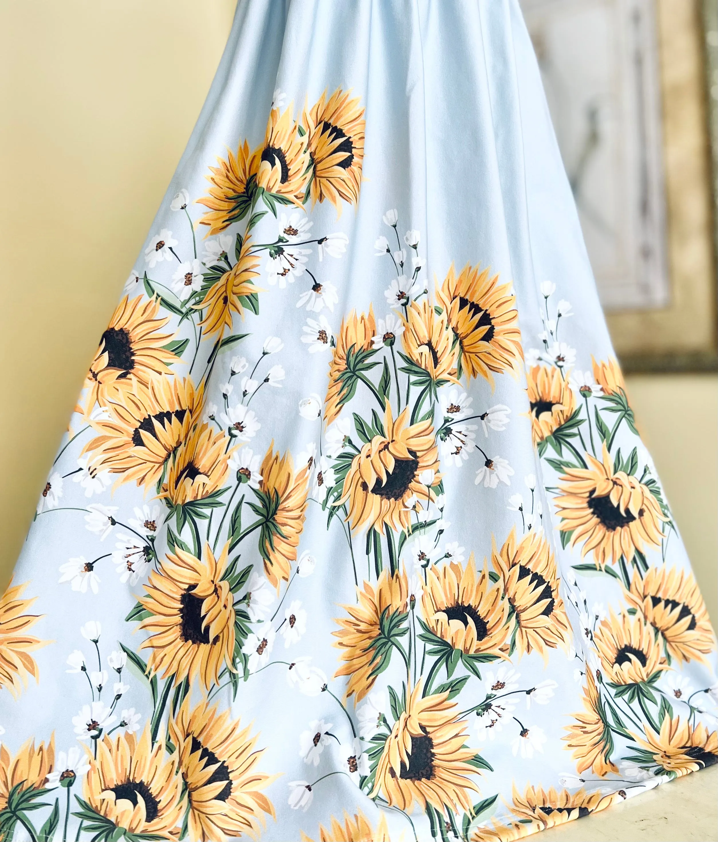 Sunflower Soiree Maxi Dress