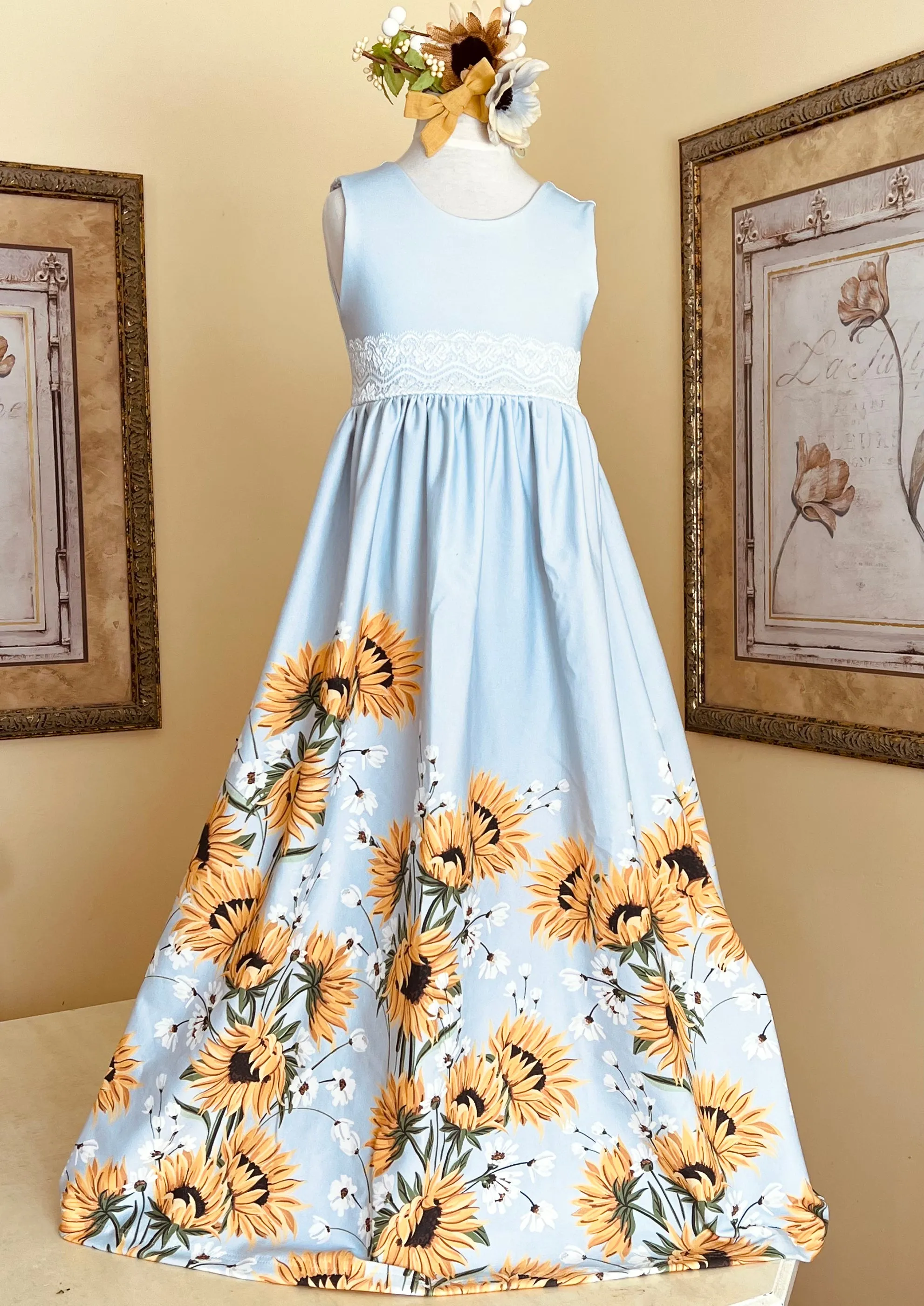 Sunflower Soiree Maxi Dress