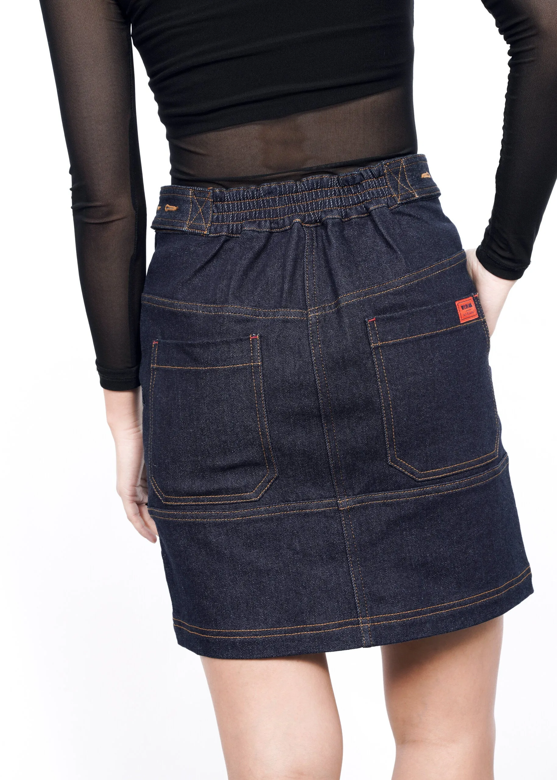 The Essential Denim Work Skirt