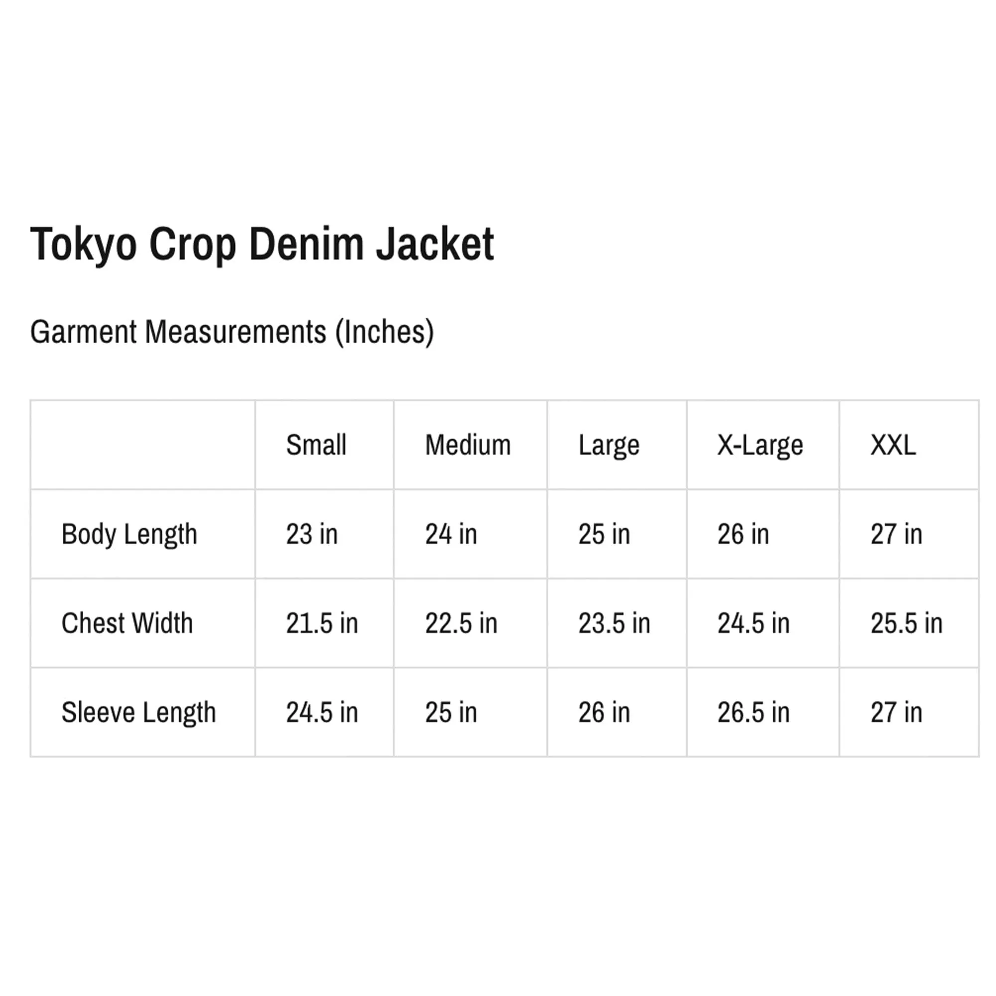 The Tokyo Crop Denim Jacket | Japanese Denim