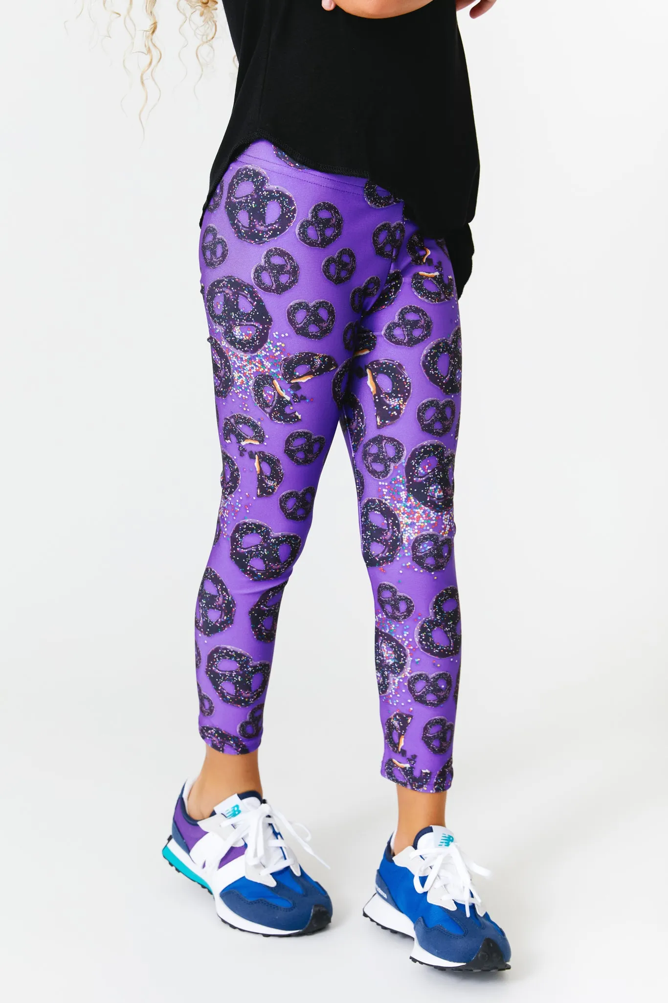 Toddler Leggings in Chocolate Covered Pretzels