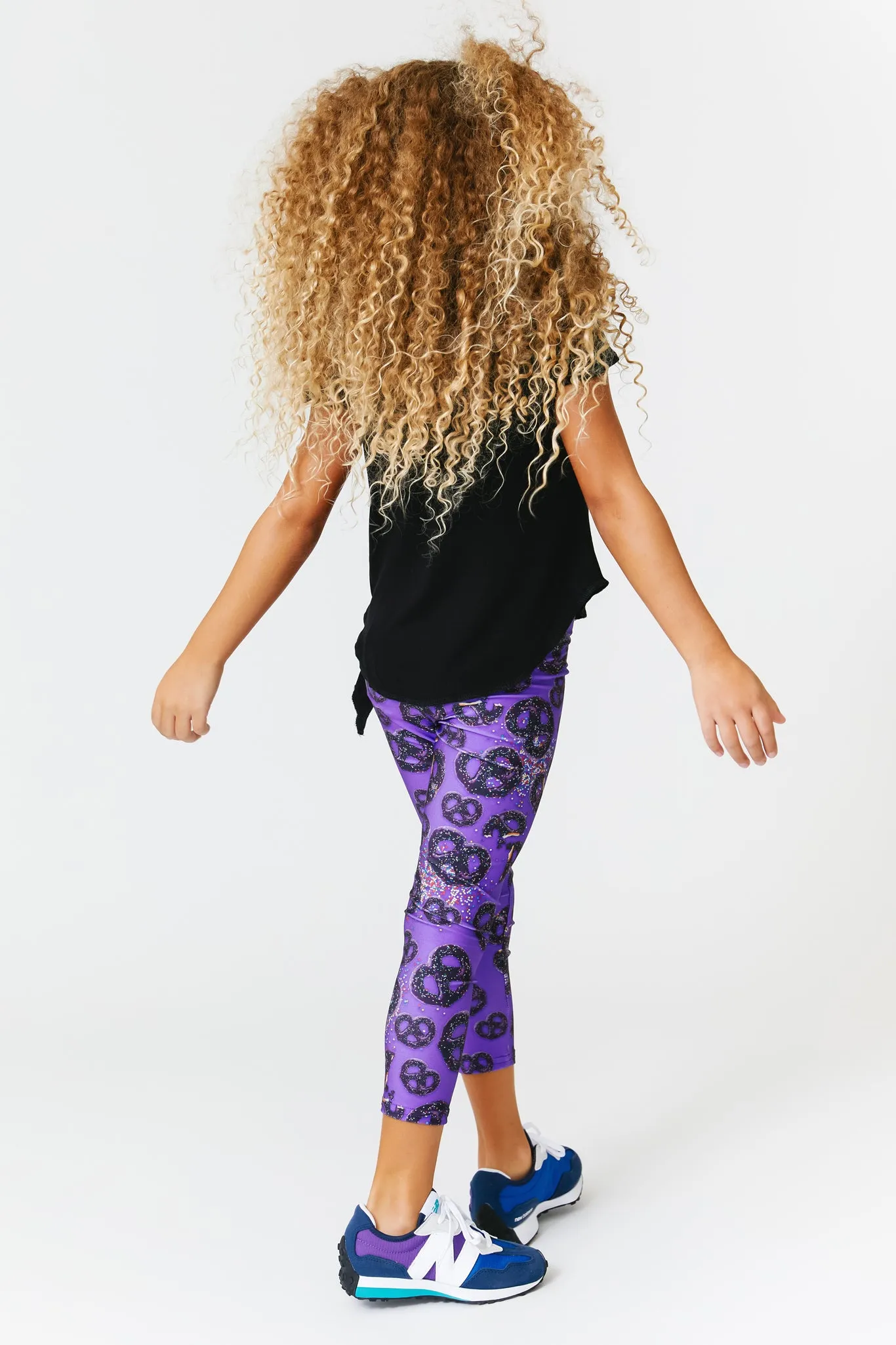 Toddler Leggings in Chocolate Covered Pretzels