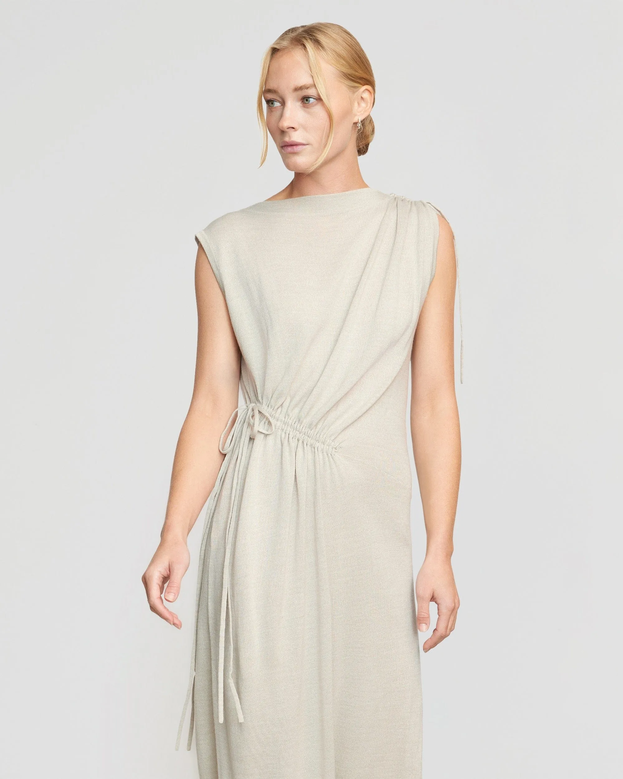 Torin Ruched Sweater Dress