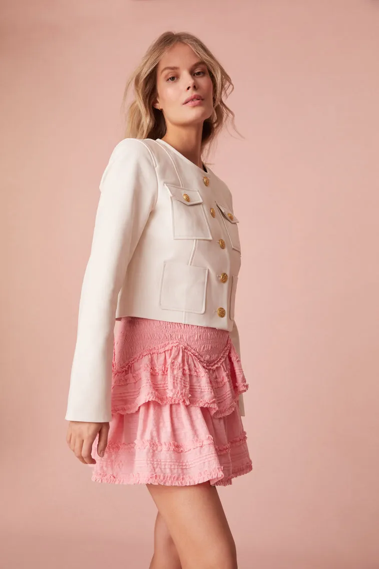 Tribeca Cotton Mini Skirt