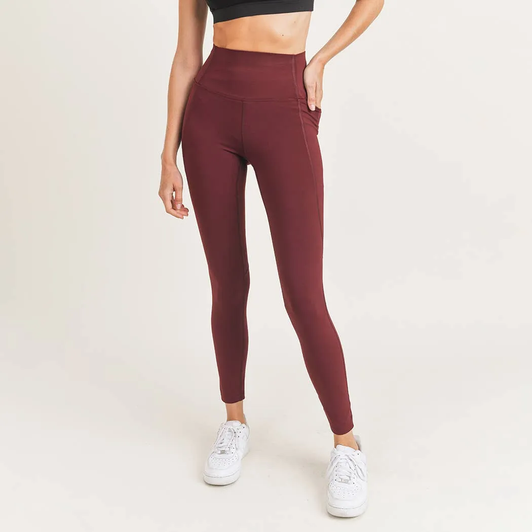 Waist-Shaper Highwaist Leggings with Pockets