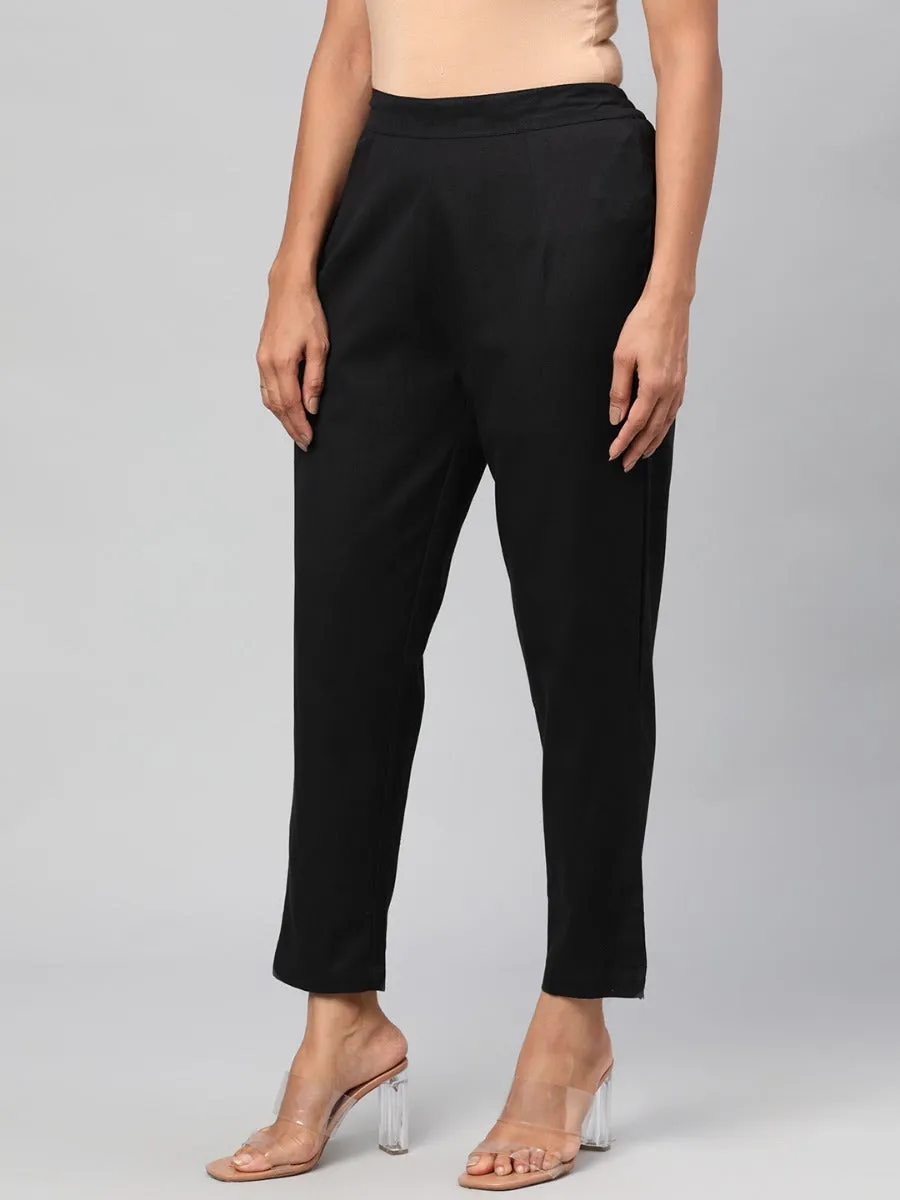 Women Black Trouser