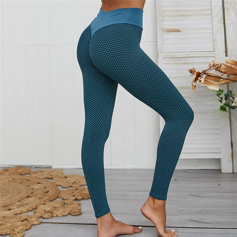 Women's High Waist Push Up Fitness Leggings