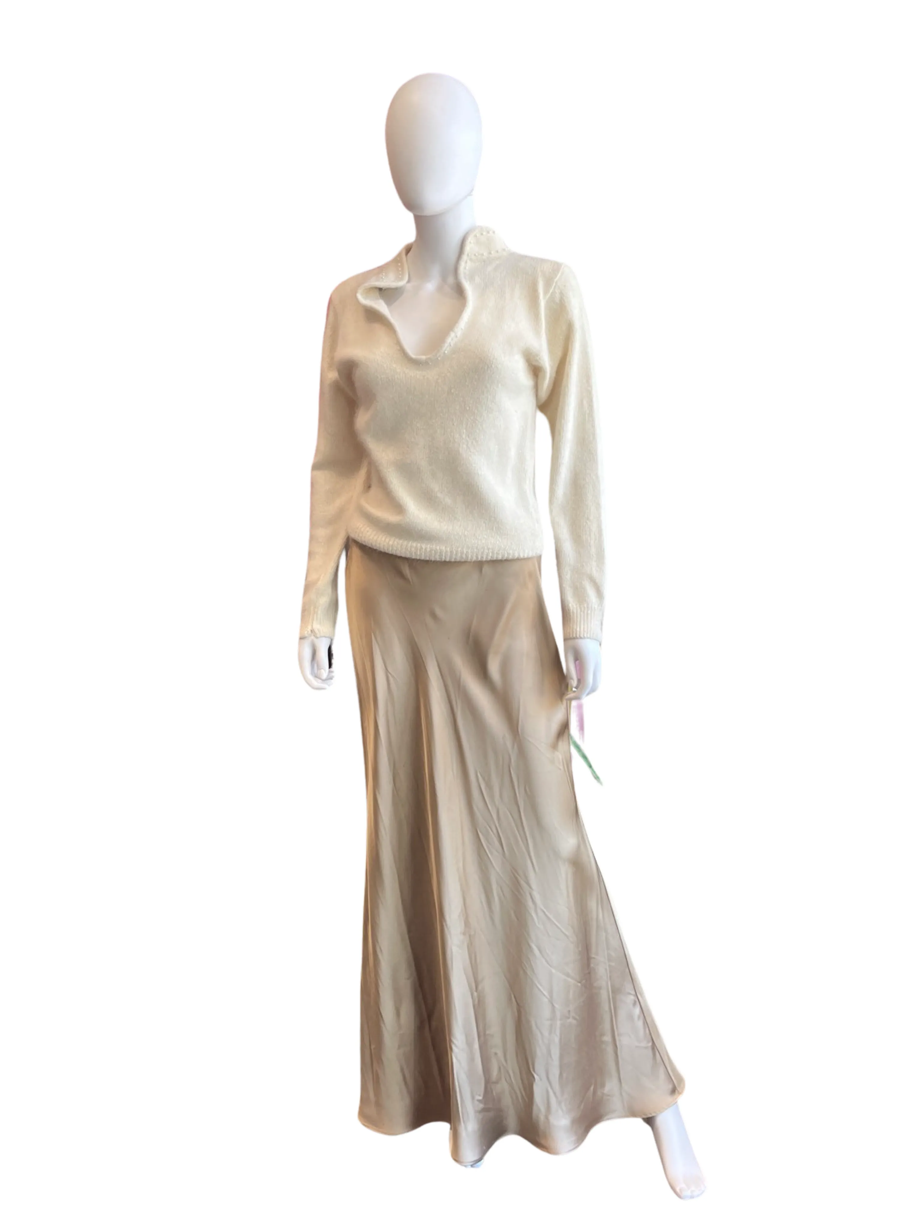 Zimmermann Gold Tone Maxi Skirt /3